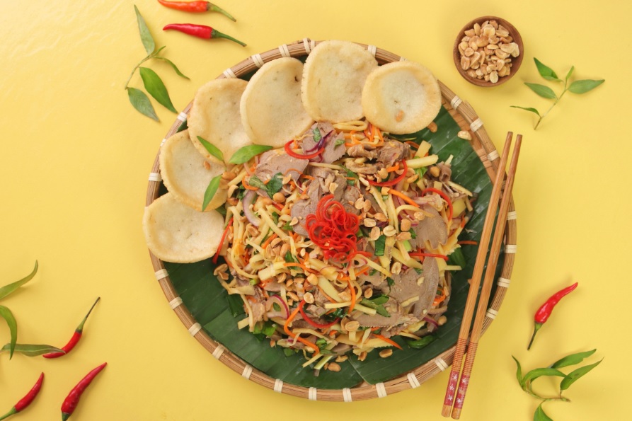 Gỏi măng tươi