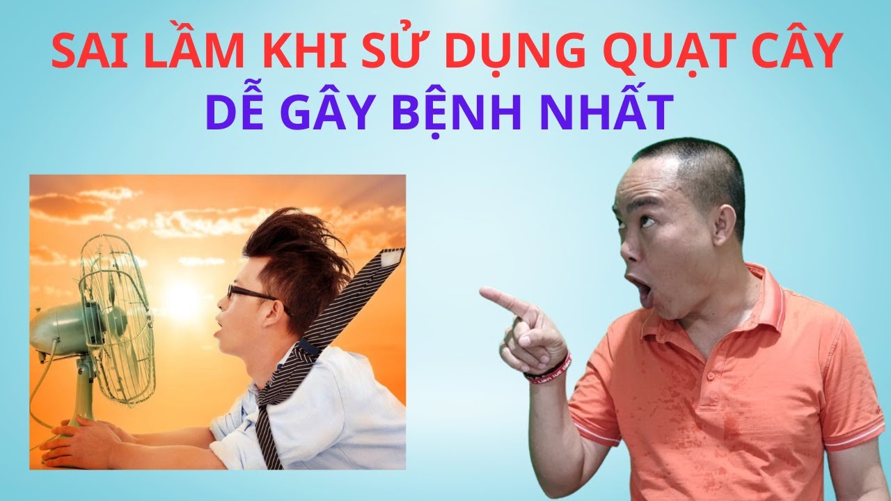 Cách sử dụng quạt điện để không bị ốm