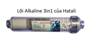 Lõi alkaline 3in1 trong máy lọc nước hatali